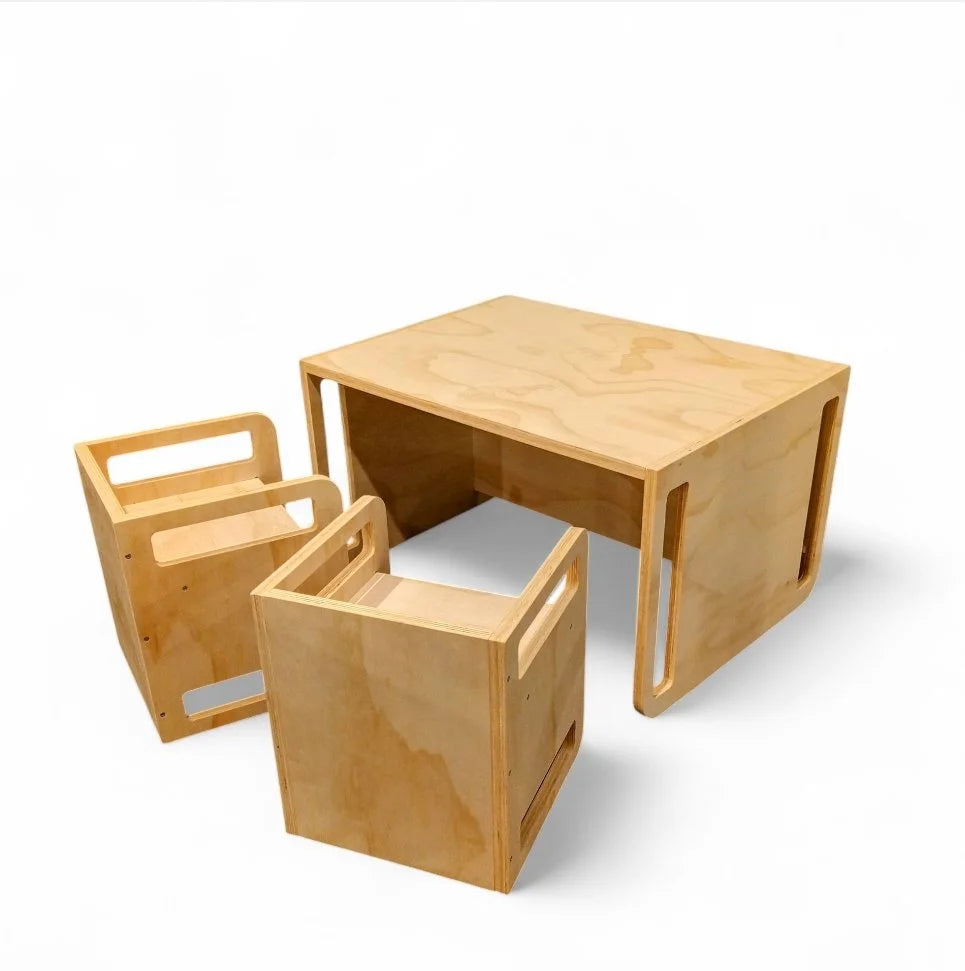 Montessori Discovery Table & Chair Set – Cultivate Independence