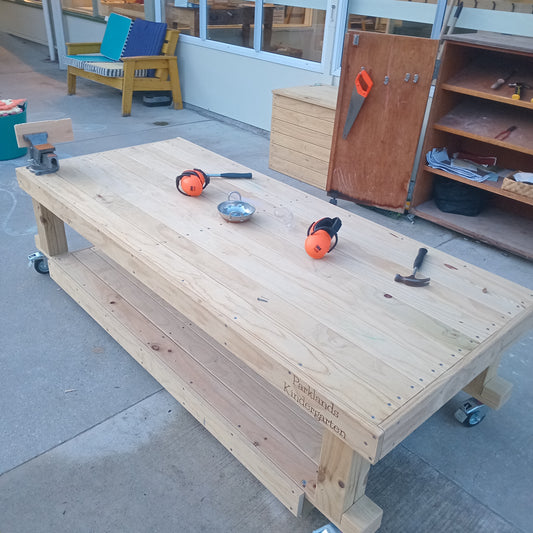 XL Carpentry Table – Extra Large Workbench for Preschools & ECE | The Wood Collective