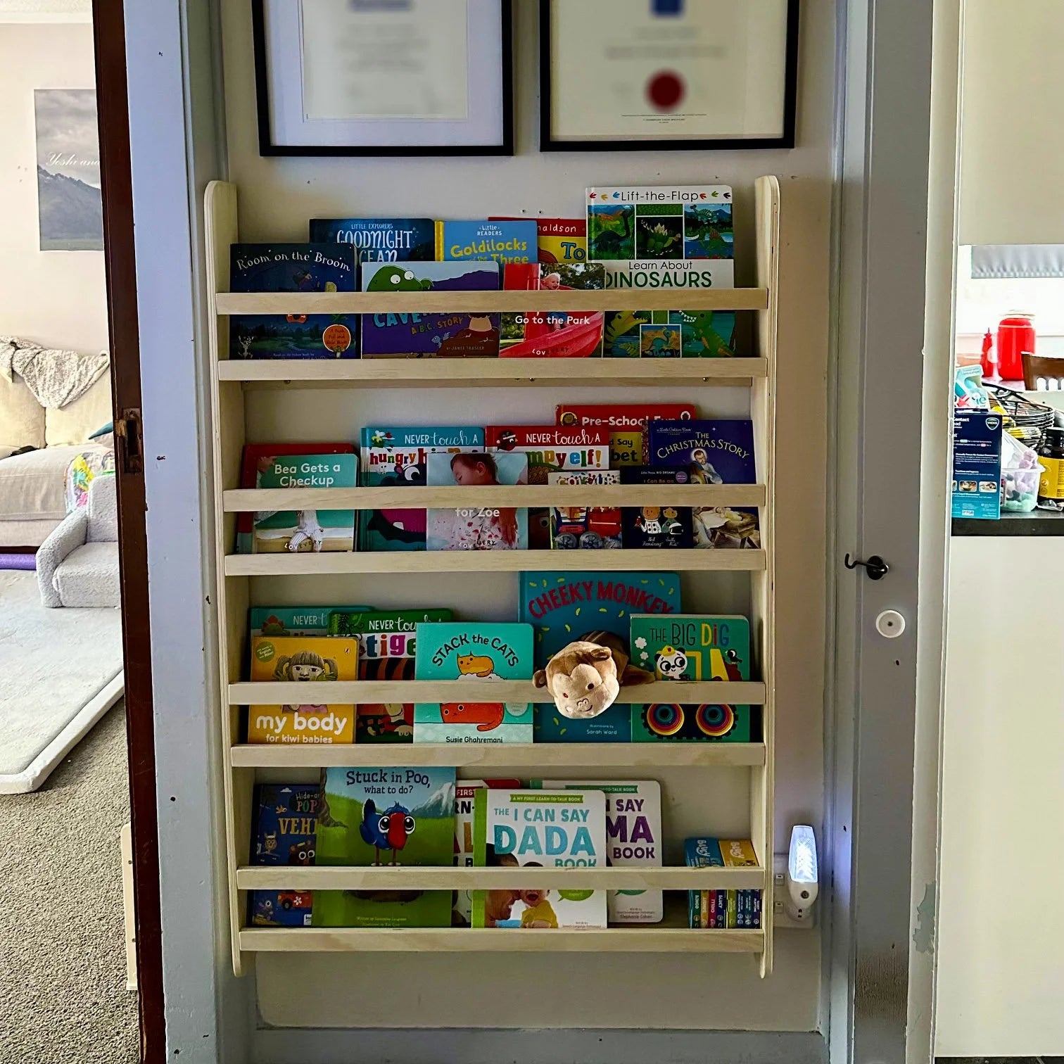 Four tier Montessori Bookshelves
