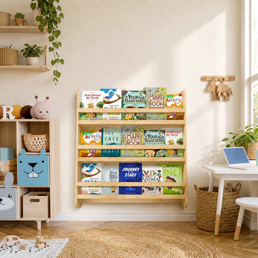 The Junior 3 Tier Kids Bookshelf