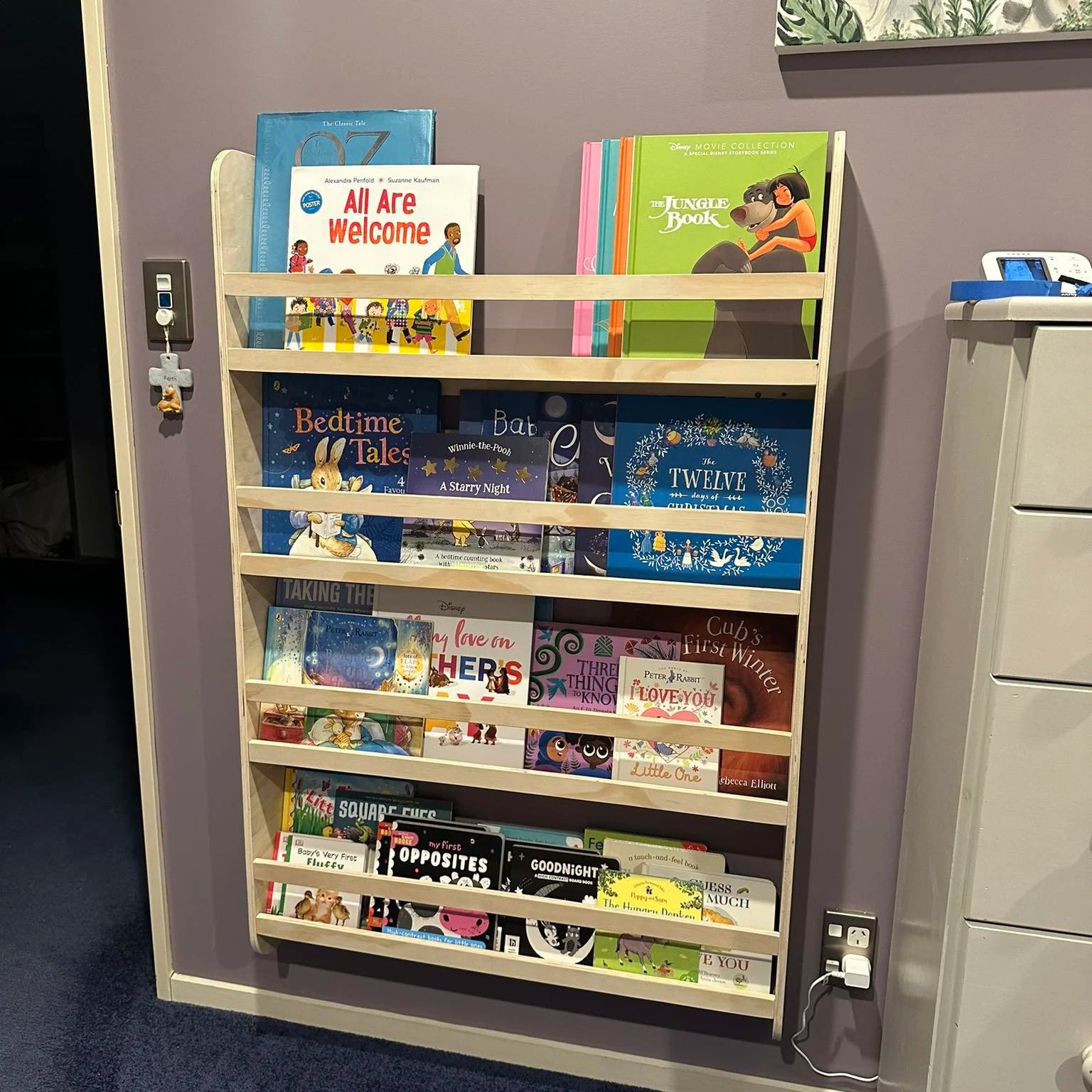 Four tier Montessori Bookshelves