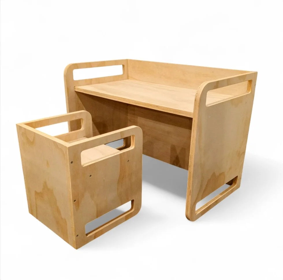 Montessori Discovery Table & Chair Set – Cultivate Independence