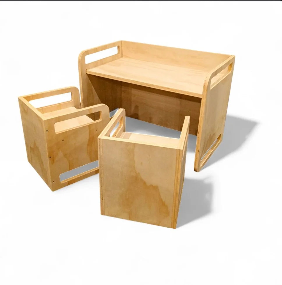 Montessori Discovery Table & Chair Set – Cultivate Independence