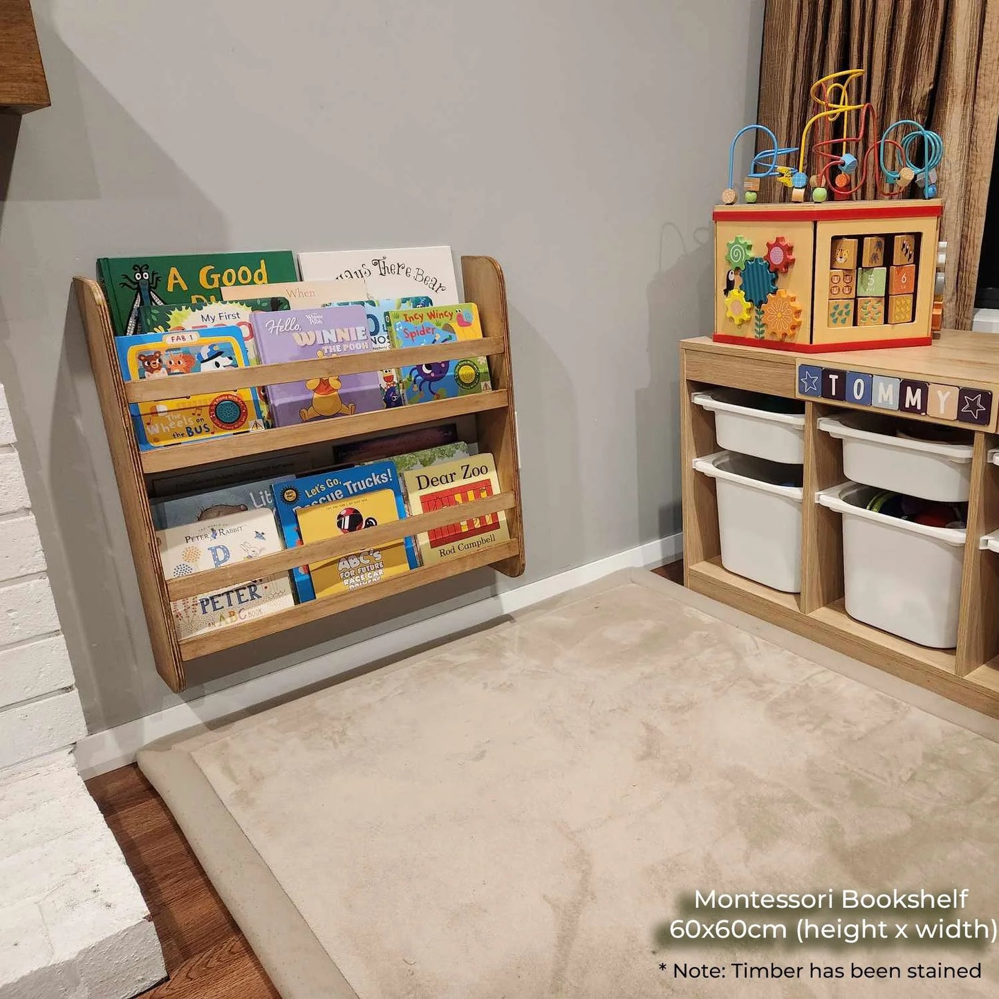 Two tier Montessori Bookshelves