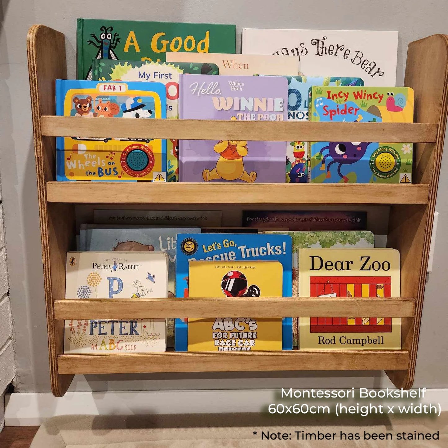 Two tier Montessori Bookshelves