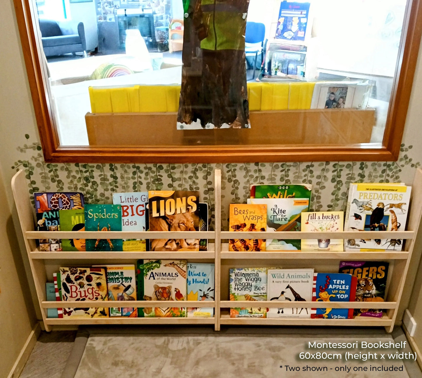 Two tier Montessori Bookshelves
