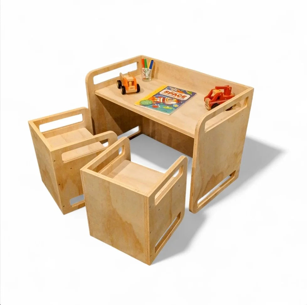 Montessori Discovery Table & Chair Set – Cultivate Independence