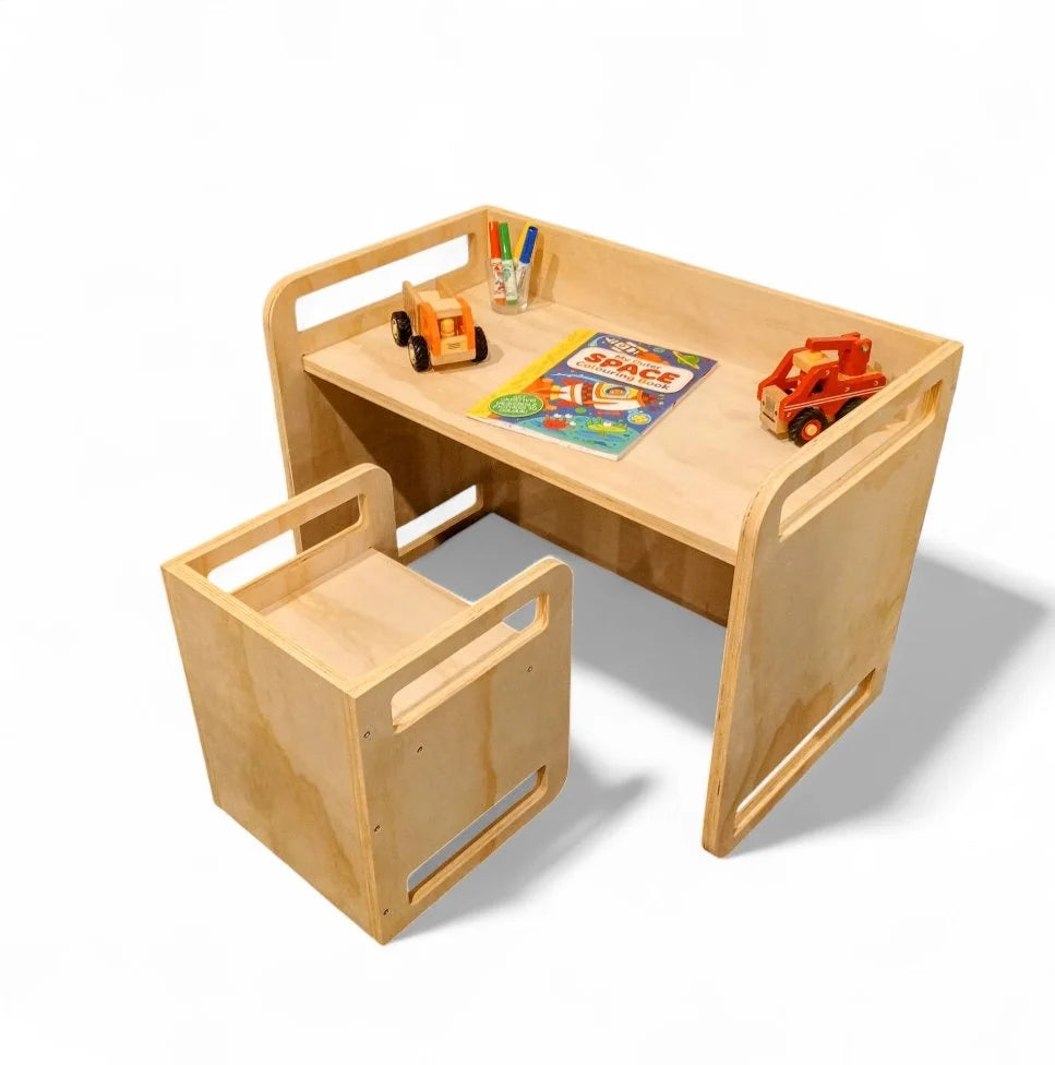 Montessori Discovery Table & Chair Set – Cultivate Independence