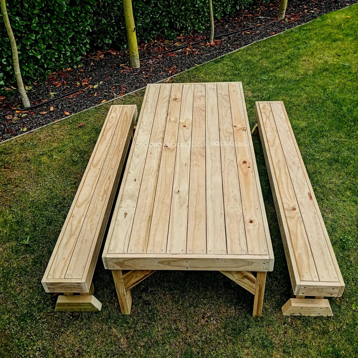 Kids play table and bench seats