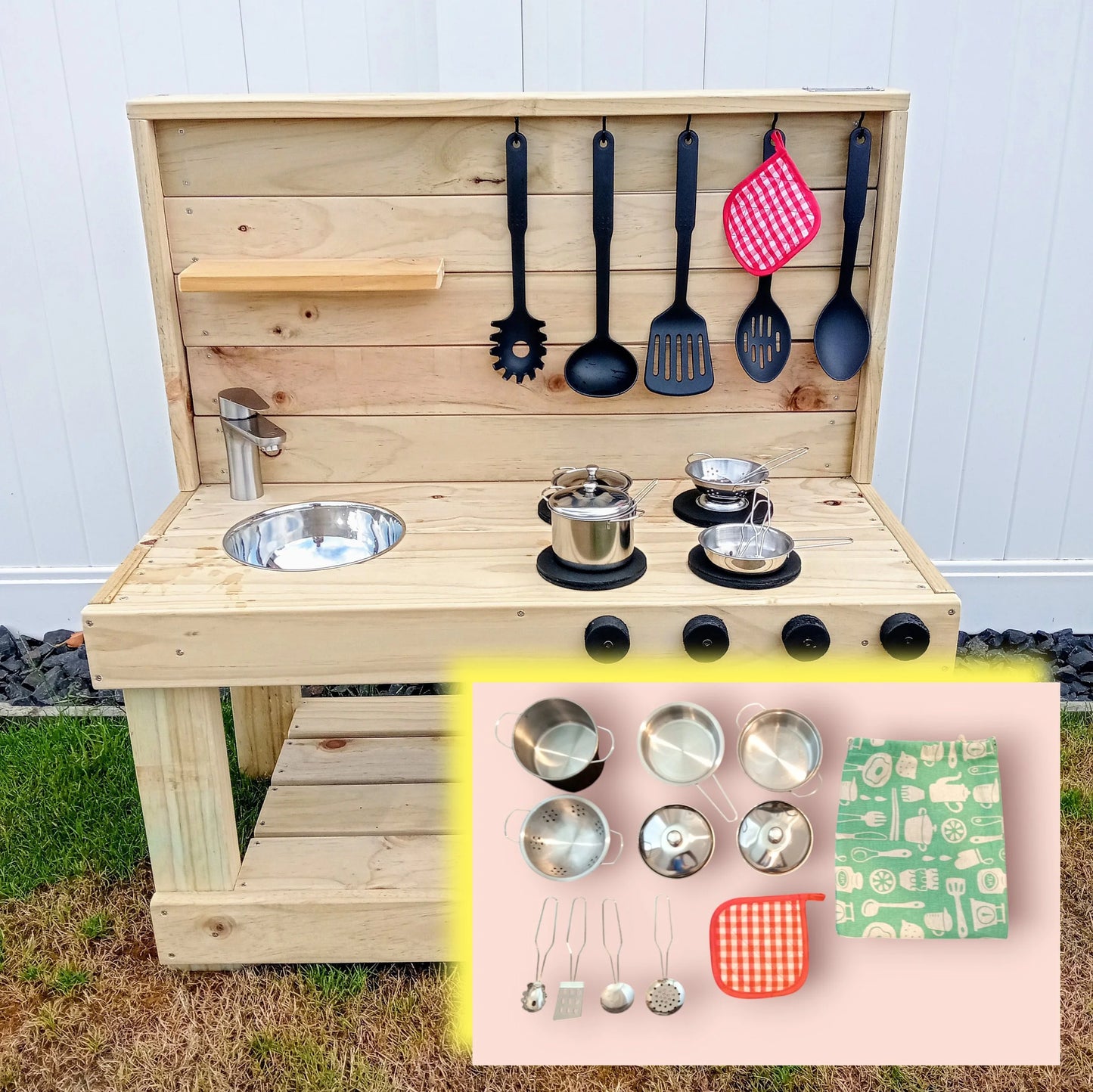 Messy Masterpiece Mud Kitchen! - Medium