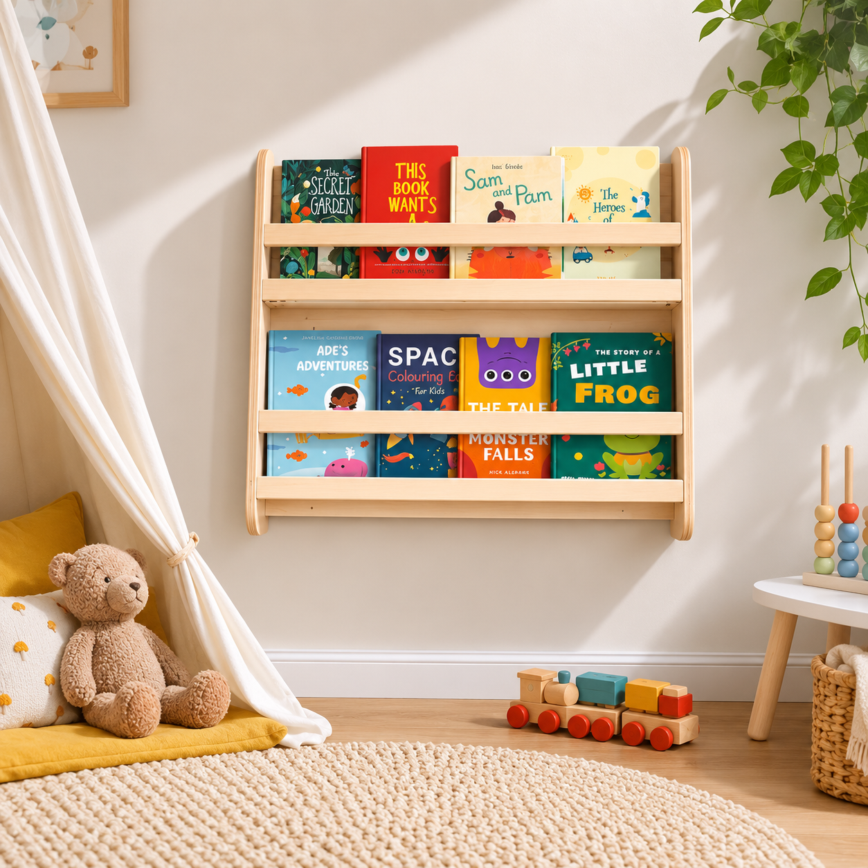 Two tier Montessori Bookshelves