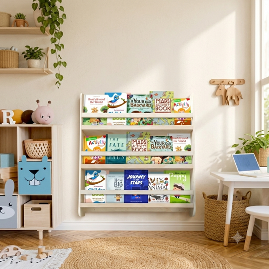 Three tier Montessori Bookshelves