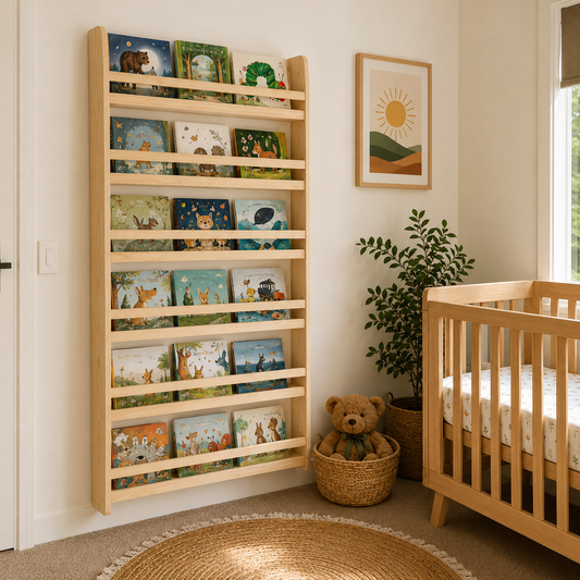 Six tier Montessori Bookshelves