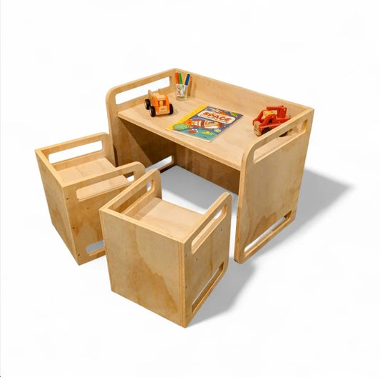 Montessori Discovery Table & Chair Set – Cultivate Independence