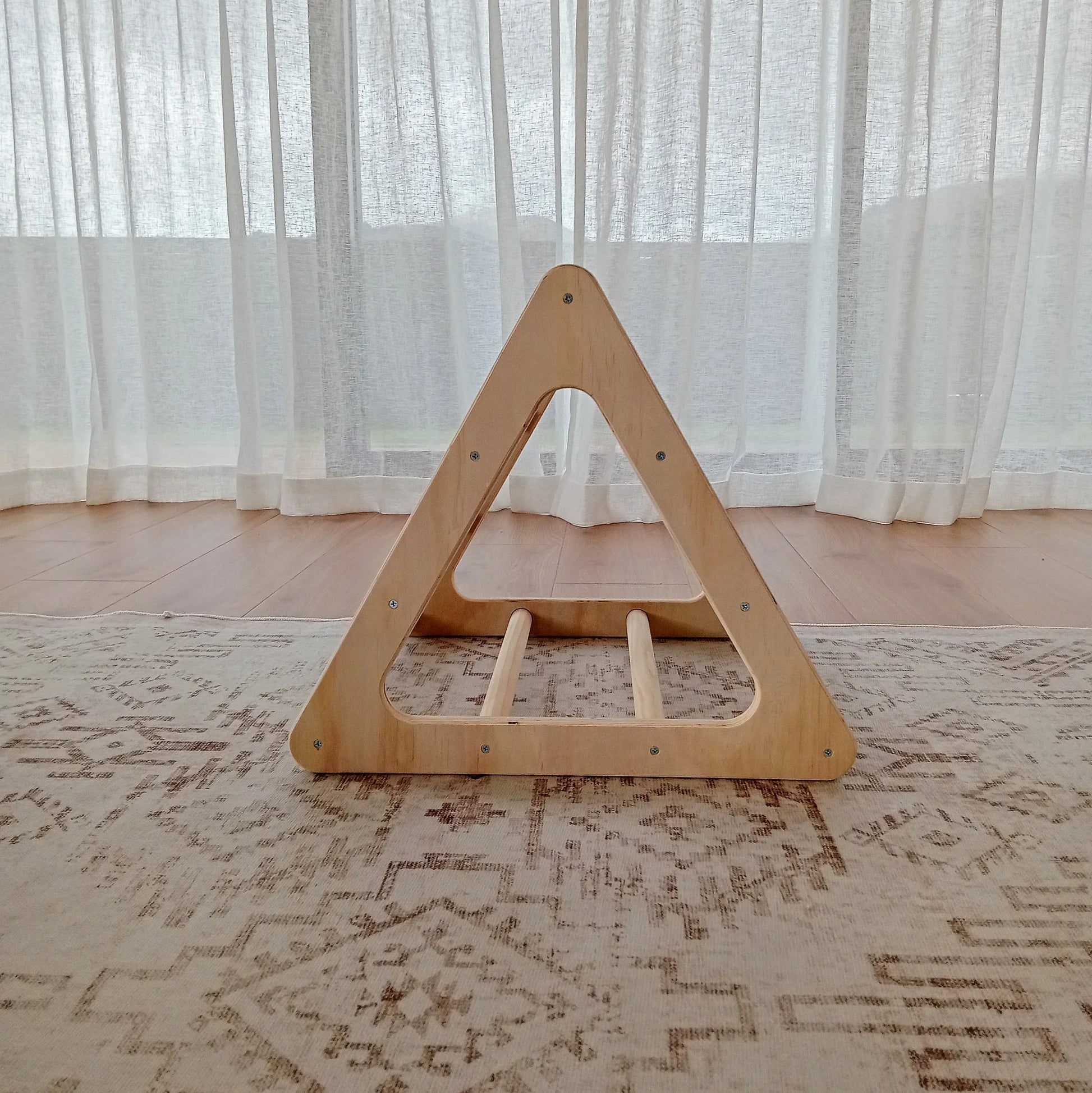 Pikler Mini Triangle NZ | Compact Montessori Climbing Frame – The Wood ...