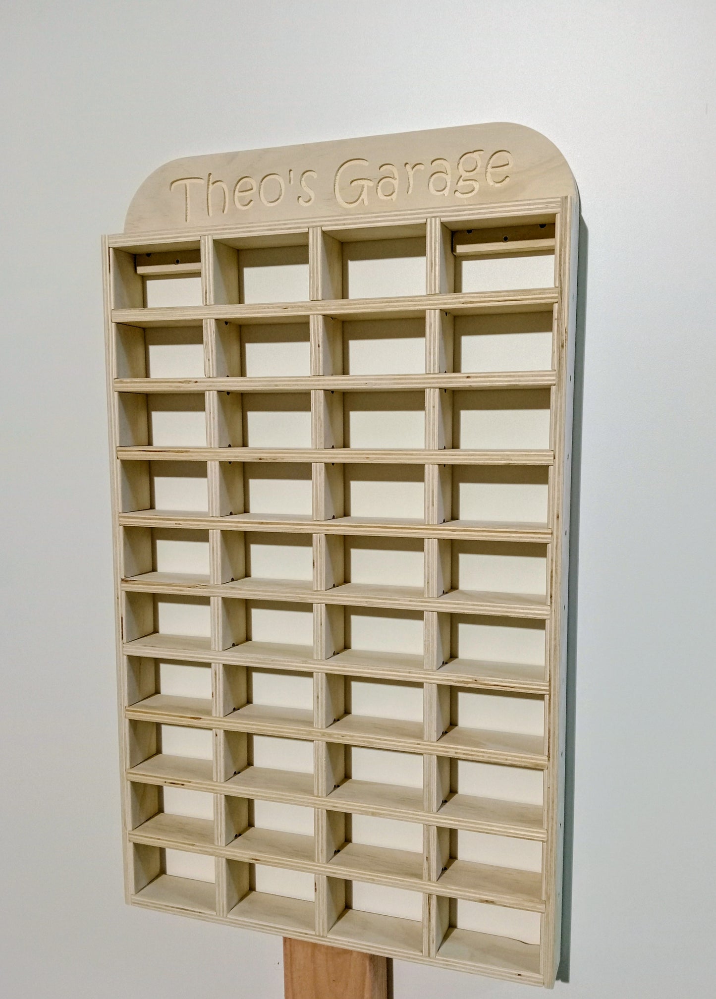 Personalised Hot Wheels Car Wall Display — Stylish, Space-Saving & NZ Made